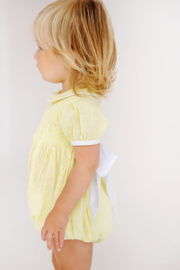 Dottie Hart Bubble - York Yellow & Worth Avenue White Dallas Dot