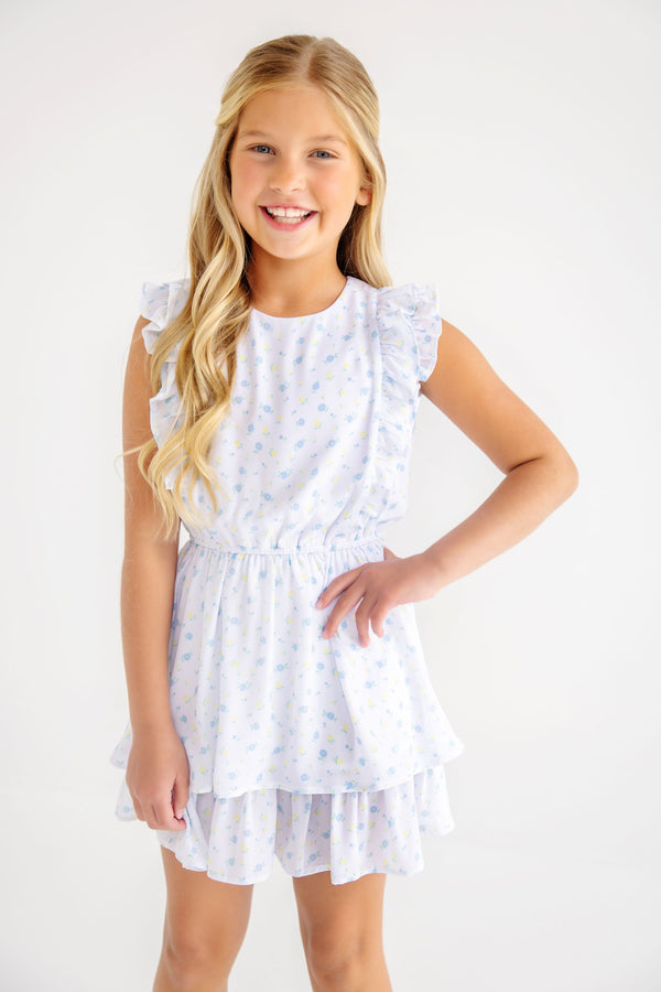 Emily Rives Ruffle Dress - Dunwoody Daisy