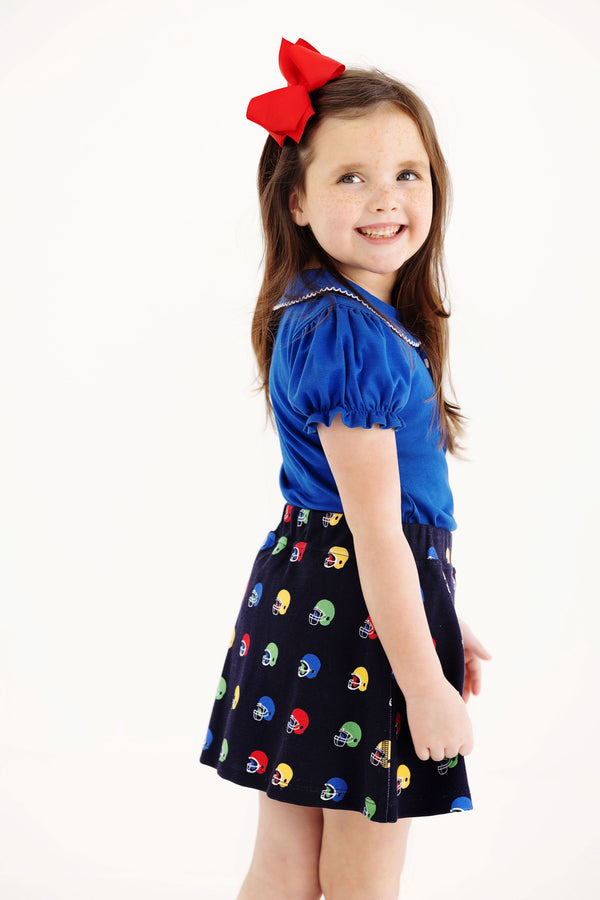 Searcy Skort - Hut! with Nantucket Navy