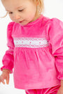 Bon Air Bloomer Set - Winter Park Pink Velveteen
