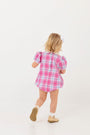 Banks Bow Bubble - Brenton Point Plaid with Worth Avenue White