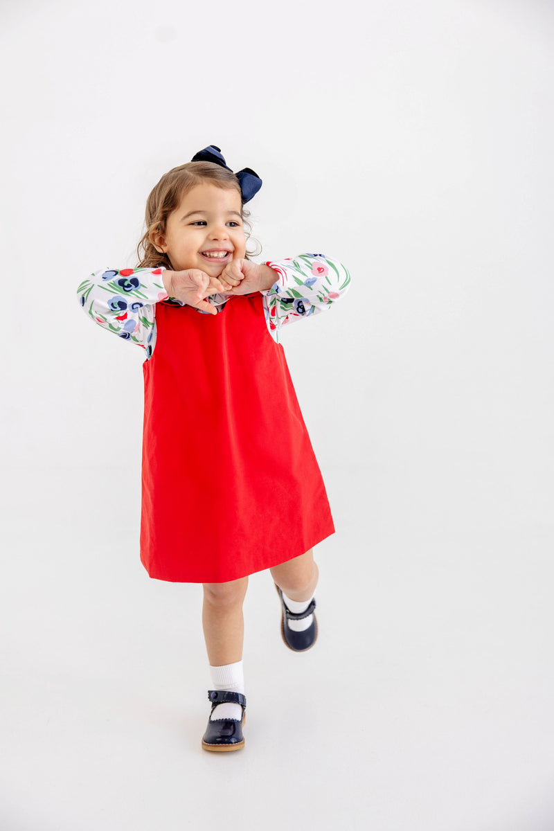 Reece Ruffle Top - Fair Street Floral