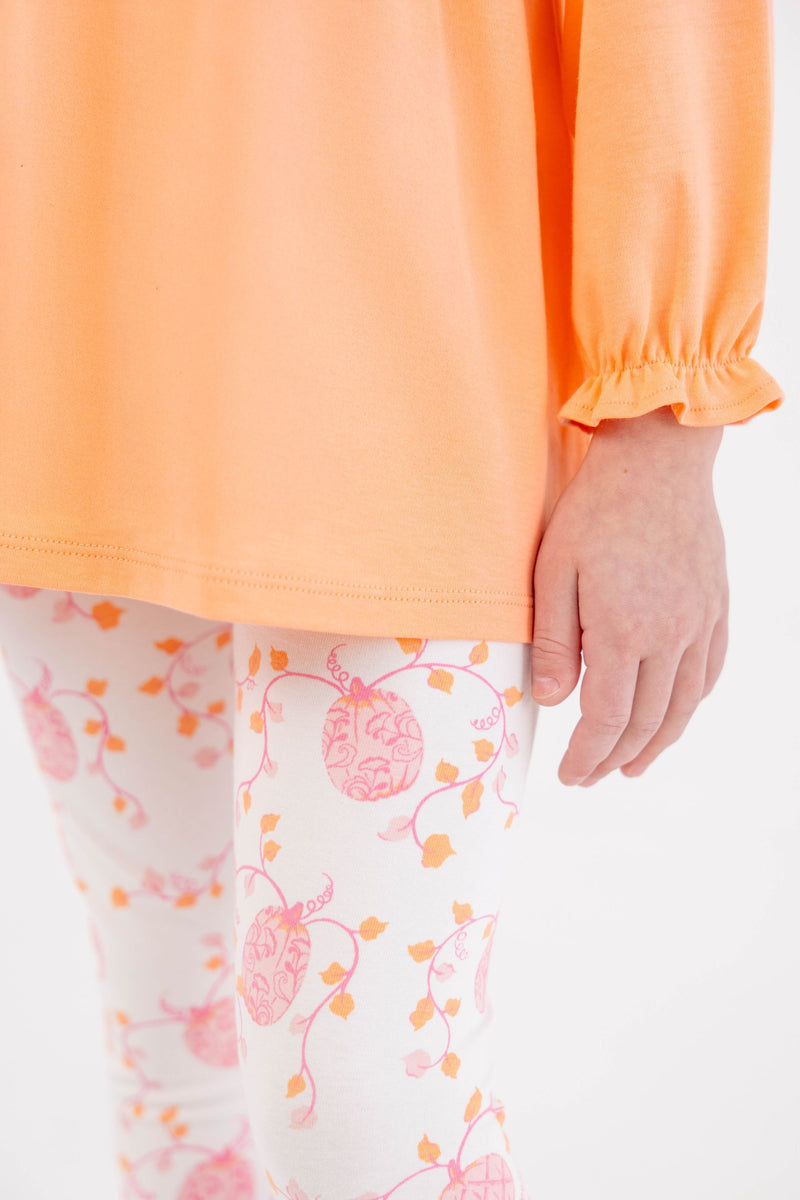 Maude's A Line Top - Seashore Sherbet with Palm Beach Pink
