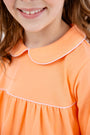 Maude's A Line Top - Seashore Sherbet with Palm Beach Pink