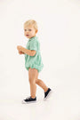 Bradford Bubble - Gibson Island Green Mini Gingham with Worth Avenue White