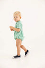 Bradford Bubble - Gibson Island Green Mini Gingham with Worth Avenue White