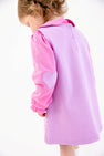 Emma's Elbow Patch Top - Winter Park Pink with Valley High Violet Hearts
