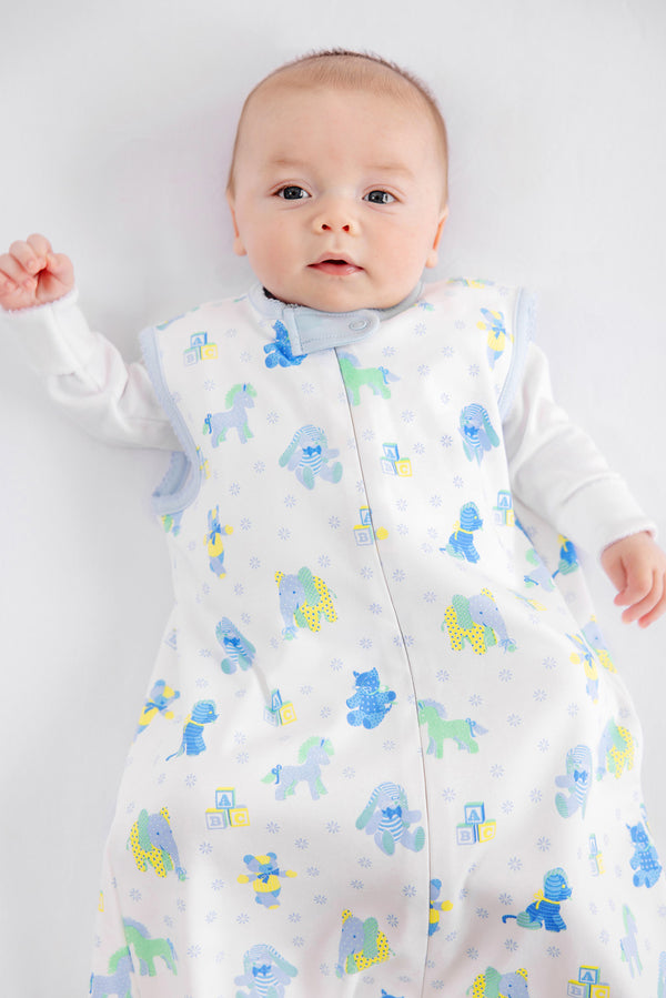 Beddie Bye Sleep Sack - Cuddle Up Cutie (Buckhead Blue) with Buckhead Blue