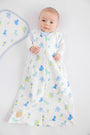 Beddie Bye Sleep Sack - Cuddle Up Cutie (Buckhead Blue) with Buckhead Blue