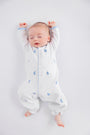Twinkle Twinkle 2-In-1 - Worth Avenue White with Beale Street Blue Bunnies & Chicks