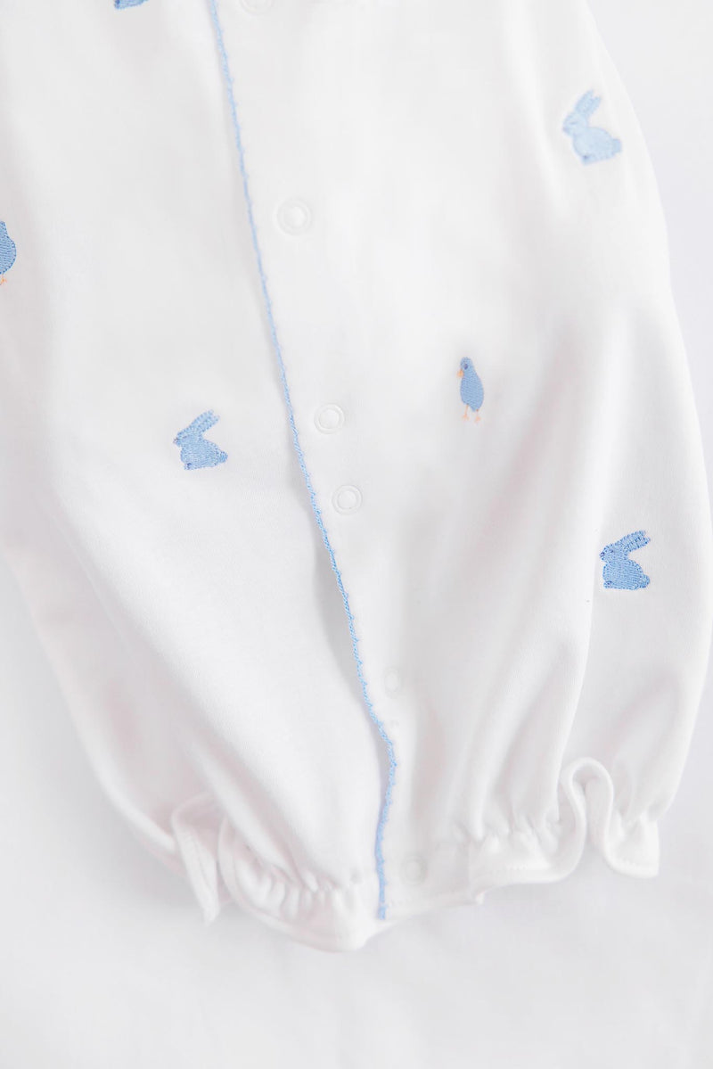 Twinkle Twinkle 2-In-1 - Worth Avenue White with Beale Street Blue Bunnies & Chicks