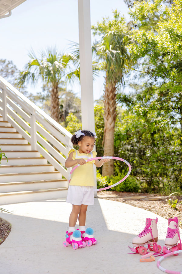 Darla Day Top - Lake Worth Yellow with Worth Avenue White