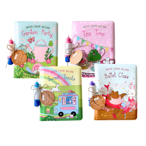 Girls Water Coloring Book - More Options