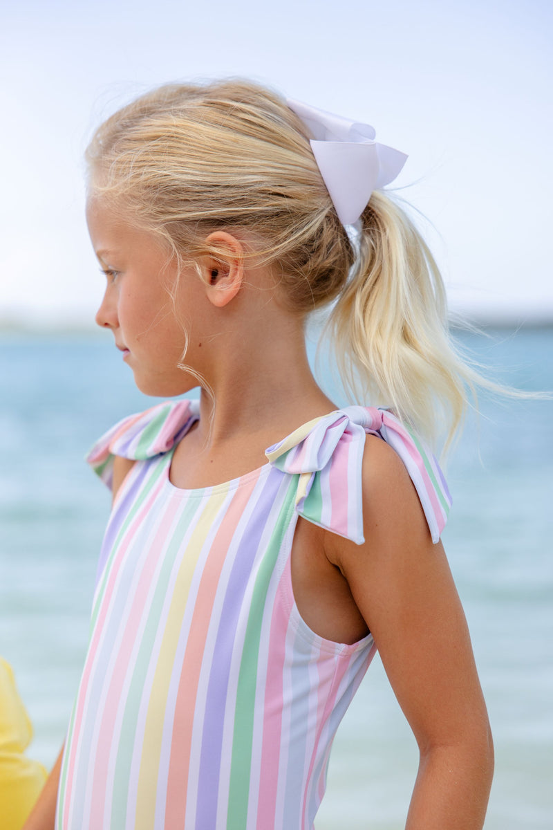 Edisto Beach Bathing Suit - Southampton Stripe