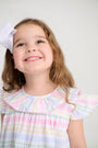 Dorothy Day Dress - San Antonio Stripe & Hamptons Hot Pink with Bloomers