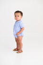 Benny Bubble - Park City Periwinkle Gingham