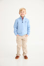 Hayword Half Zip - Barrington Blue