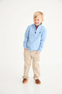 Hayword Half Zip - Barrington Blue