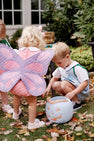Sir Proper's Pumpkin Pail - Beale Street Blue with Seashore Sherbet Gingham