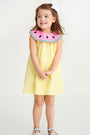 Sleeveless Tabitha's Teacher's Pet Dress - Lake Worth Yellow with Watermelon