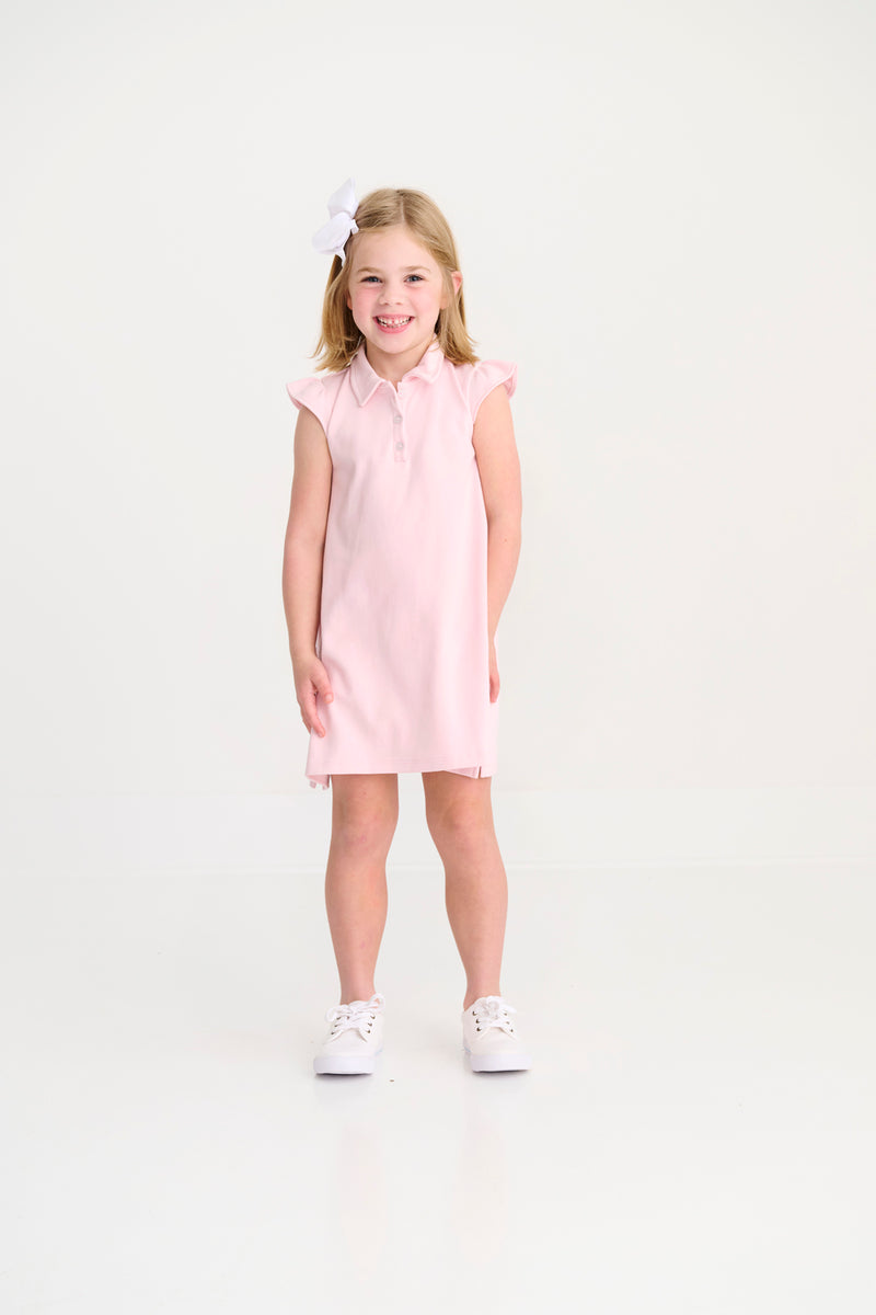 Maude's Polo Dress - Palm Beach Pink