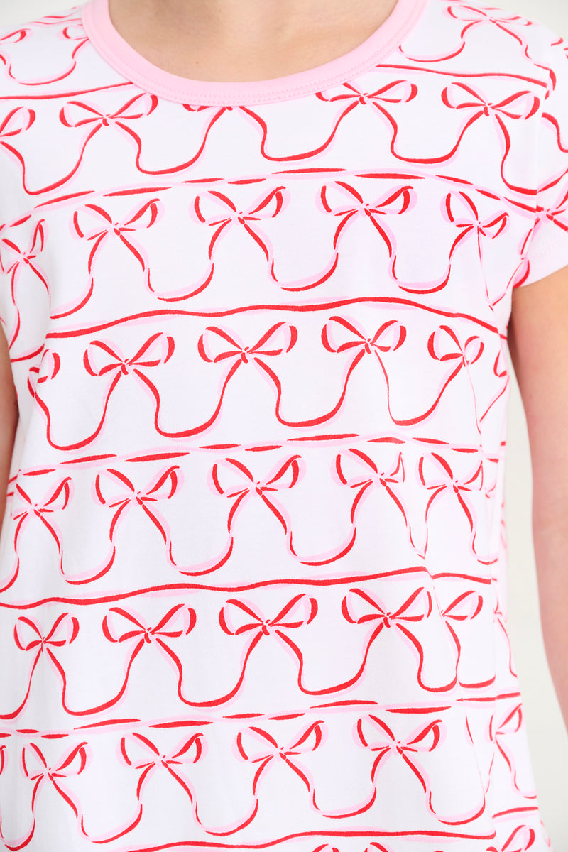 Polly Play Dress - Birdie's Bows with Pier Party Pink
