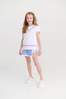 Prepletic™ Samantha Skort - Park City Periwinkle with Worth Avenue White Trim & Stork