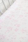 Cheeky Changing Pad Cover - Sir Proper's Sweet Arrival (Hamptons Hot Pink)