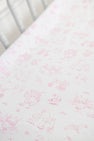 Cheeky Changing Pad Cover - Sir Proper's Sweet Arrival (Hamptons Hot Pink)