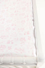 Cheeky Changing Pad Cover - Sir Proper's Sweet Arrival (Hamptons Hot Pink)