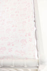 Cheeky Changing Pad Cover - Sir Proper's Sweet Arrival (Hamptons Hot Pink)