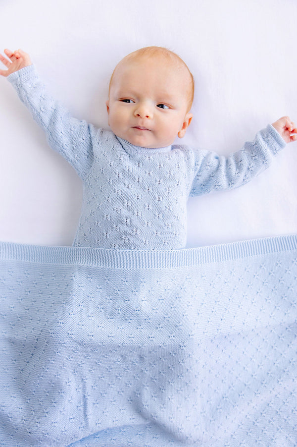 Ramsey Romper - Buckhead Blue