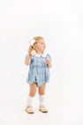 Cindy Lou Bubble - Audubon Park Plaid with Worth Avenue White