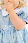 Cindy Lou Bubble - Audubon Park Plaid with Worth Avenue White