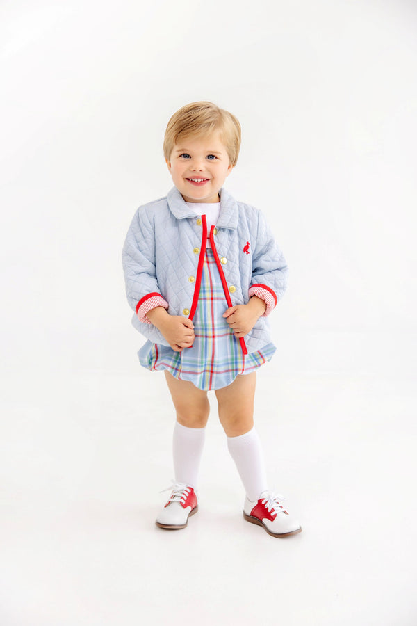 Jude Jacket - Beale Street Blue with Richmond Red Stripe