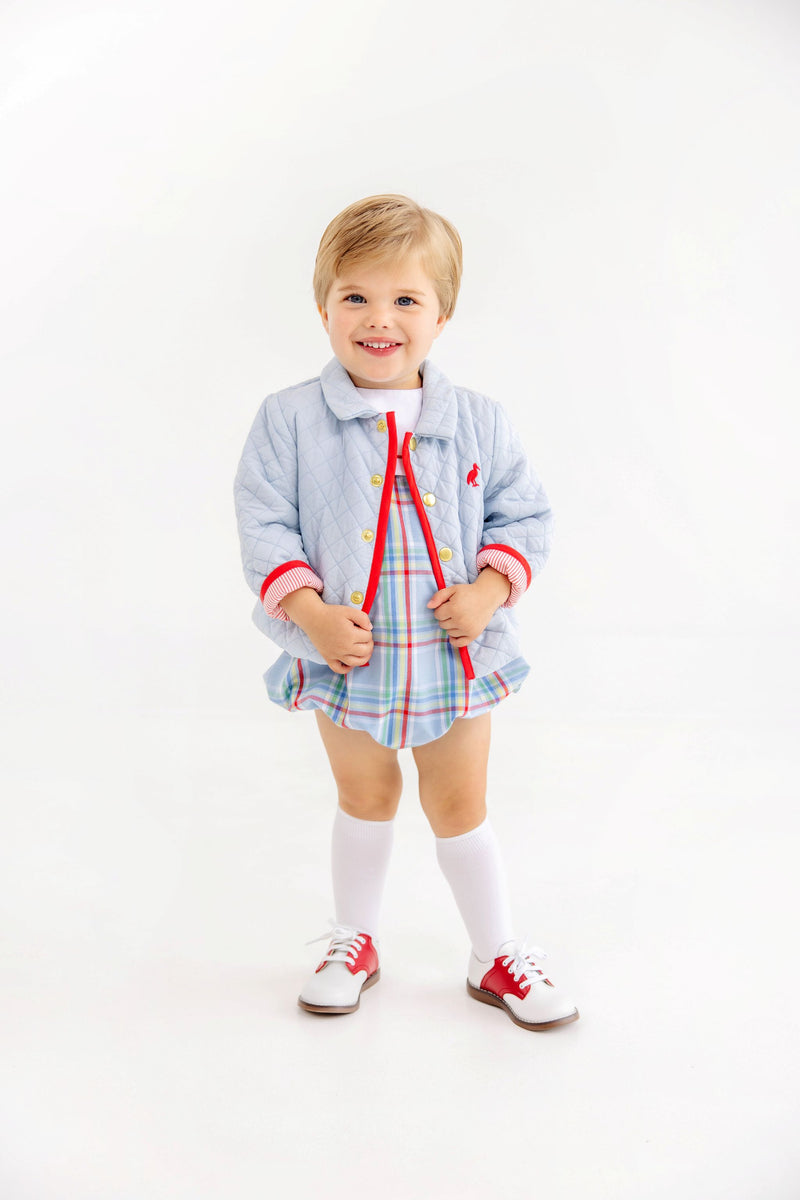 Jude Jacket - Beale Street Blue with Richmond Red Stripe