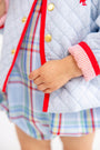Jude Jacket - Beale Street Blue with Richmond Red Stripe