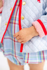 Jude Jacket - Beale Street Blue with Richmond Red Stripe