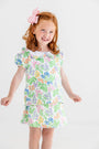 Searcy Skort - Gaston Street Garden with Worth Avenue White