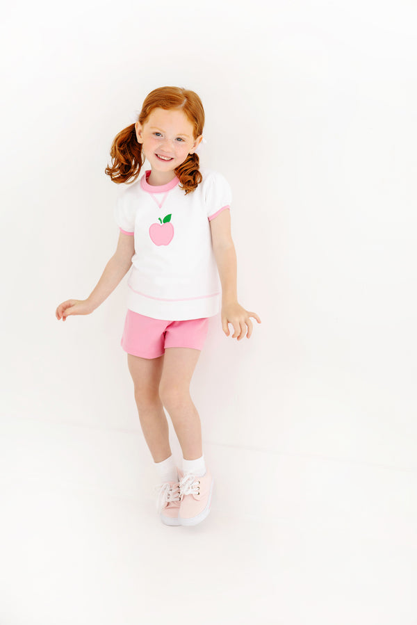 Shipley Shorts - Hamptons Hot Pink with Worth Avenue White