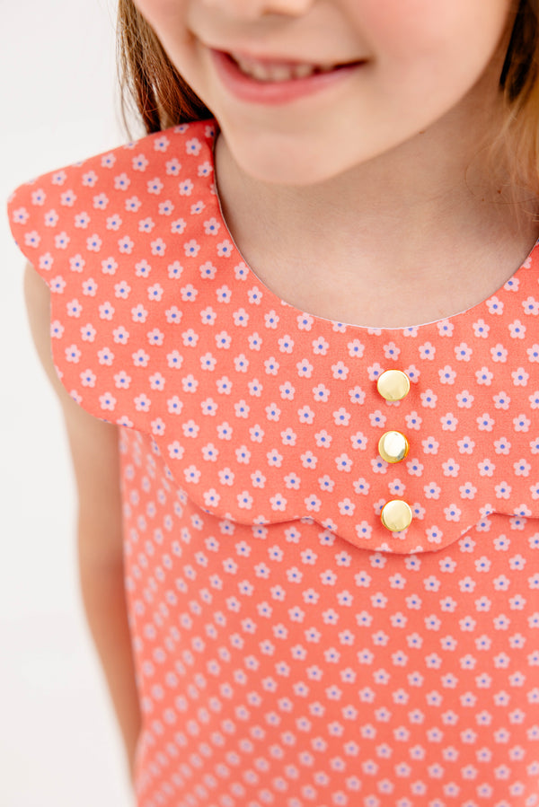 Luanne's Lunch Dress - Mill Street Manor Mini Floral