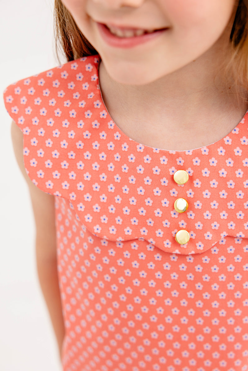 Luanne's Lunch Dress - Mill Street Manor Mini Floral