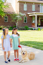 Holly Day Dress - First Day Flowers with Worth Avenue White