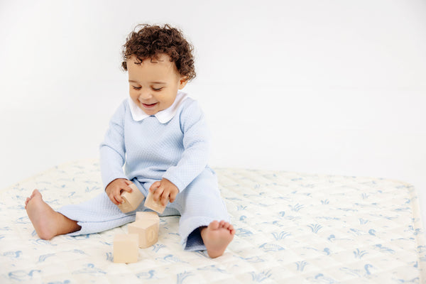 Quilted Play Mat - Quack Quack Honk with Barrington Blue