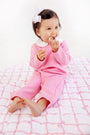 Bow Wooden & Silicone Teether (3-Pack) - Lauderdale Lavender, Hamptons Hot Pink & Worth Avenue White