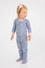 Noelle's Night Night Waffle Knit - Mountain Brook Mini Floral (Parrot Cay Coral) with Sandpearl Pink