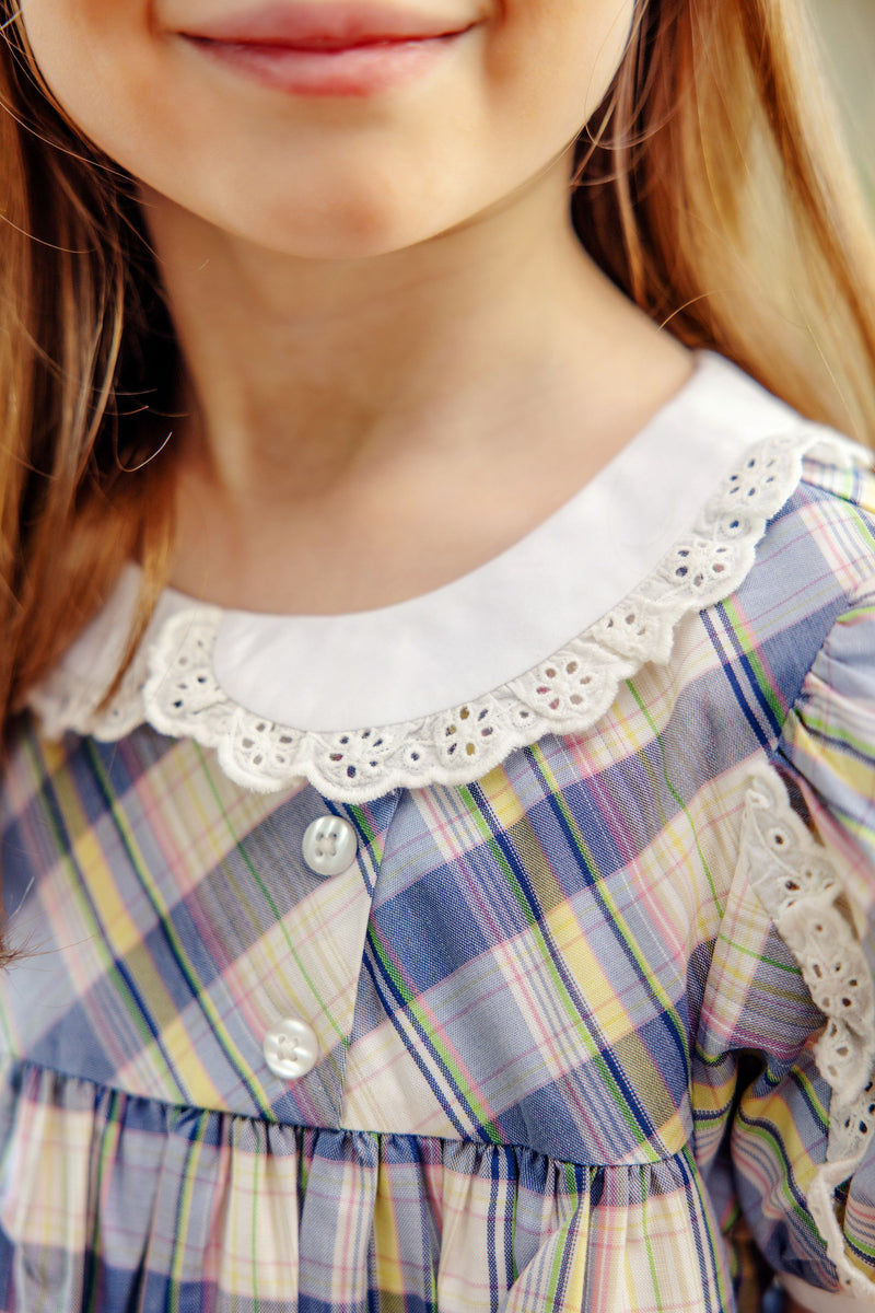 Mary Baker Day Dress - Pawleys Island Plaid