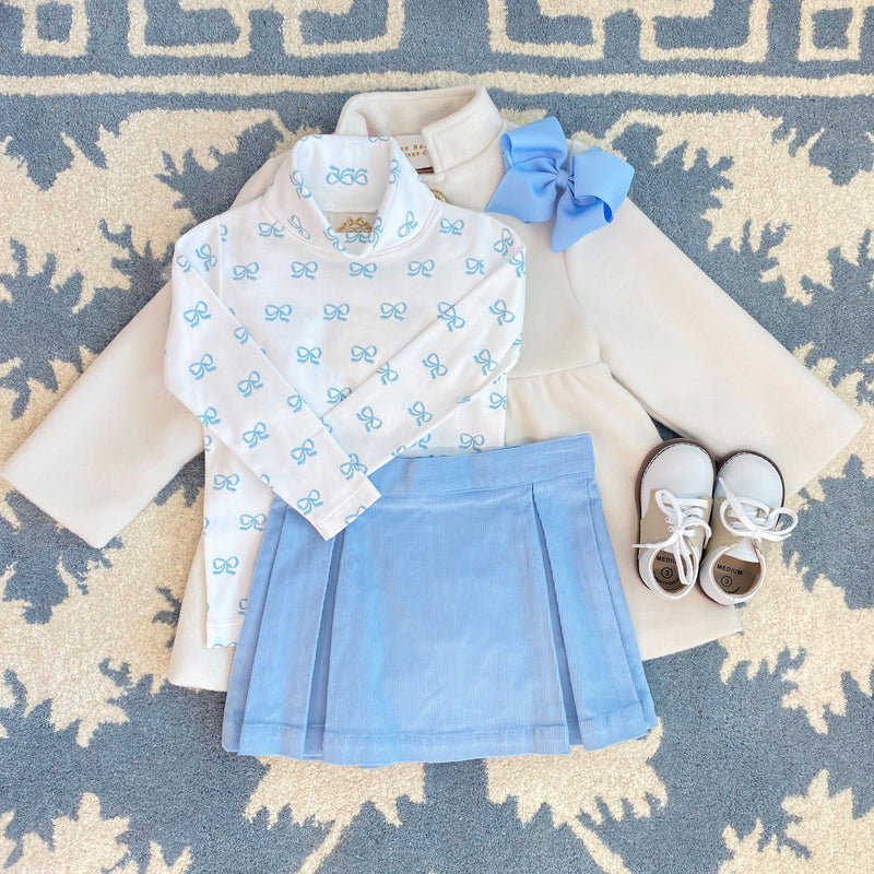 Penelope Peacoat - Palmetto Pearl with Palmetto Pearl Lining & Brass Buttons