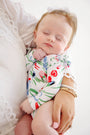 Long Sleeve Wendy Onesie - Fair Street Floral