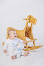 Robbins Romper - Worth Avenue White with Buckhead Blue & Bear